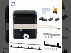 Apriporta automatico intelligente AK800DC con telecomando, infrarossi, Wi-Fi, app e sensore abilitato per uso commerciale