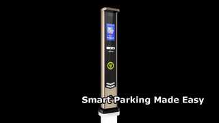 AnKuai P823 Terminale di riconoscimento targhe LCD per accesso al parcheggio