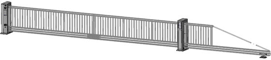comprare Porta scorrevole telescopica affidabile con controllo remoto a distanza ≤ 30 m online manufacture