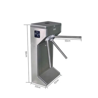 comprare Entrata Porta di uscita Carta di passaggio Controllo accesso Macchina Tripod Turnstile online manufacture