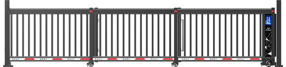 comprare Ingrosso Portale di contrazione automatico AK901 DC24V Motor velocità regolabile anti collisione arresto di emergenza online manufacture