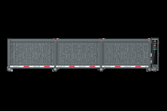 comprare Apri porta scorrevole automatico industriale Leggio di alluminio Motore a corrente continua schermo a LED esterno online manufacture