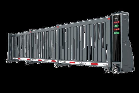 comprare Apertore di cancello scorrevole automatico industriale Leggio di alluminio Barriera motore a corrente continua all'aperto online manufacture