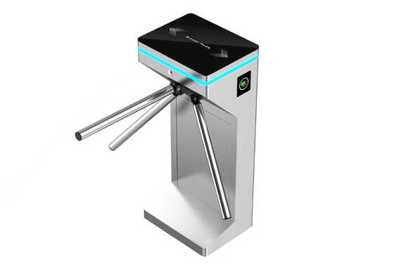 comprare Sistema di controllo dell'accesso di sicurezza Interfaccia di comunicazione RS485 Porta di barriera in acciaio inossidabile Turnibile automatico a treppiede online manufacture