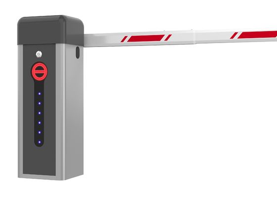 Portale automatico di barriera di velocità Armadio nero e grigio Colore Motore senza spazzole DC24V per l'ingresso del parcheggio