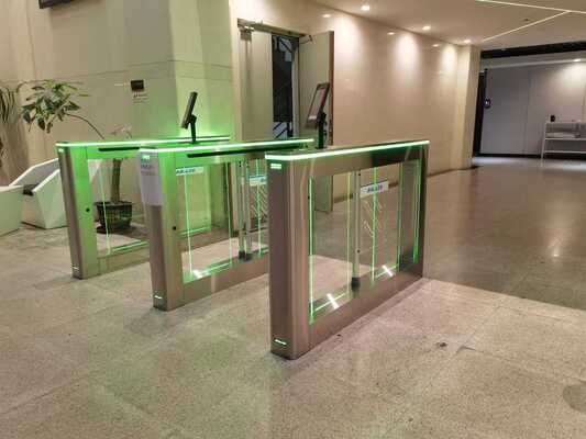 Speed Lane Turnstile High Security Turnstiles Speed Gate With Access For Airport Subway