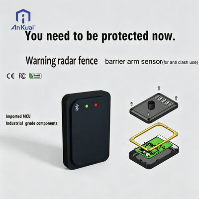 Controllo accesso Sicurezza Veicolo rilevamento auto ostacolo sensore radar 79GHz lavaggio auto porta di barriera boom per 100ms