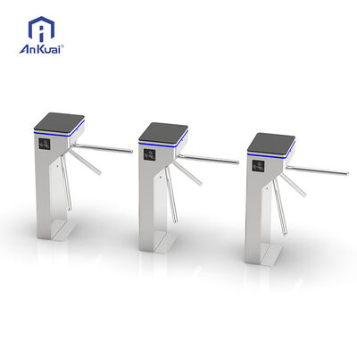 Multi-channel Tripod Turnstile Gate for Office Building Access Control for Integration with Card/QR Code/face Recognition
