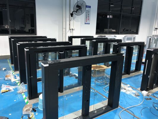 Barriera del giradischi di sicurezza, velocità di passaggio 40-60 persone/min, 220V±10% Fornitura di alimentazione 50Hz per un flusso di accesso agevole