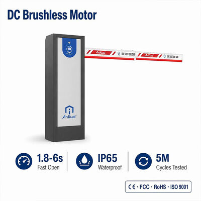 Barriera Automatica Intelligente con Motore Brushless DC 24V per Sistema di Gestione Parcheggi Edifici Uffici